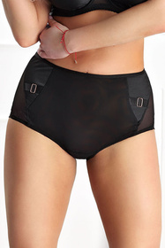 Wysokie figi Nessa Linda N02 czarny 