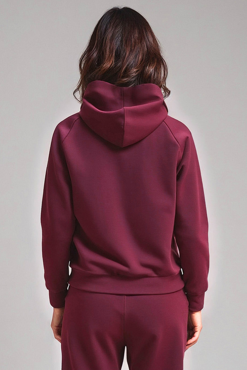 Bluza nierozpinana Vivisence 9003 bordowy