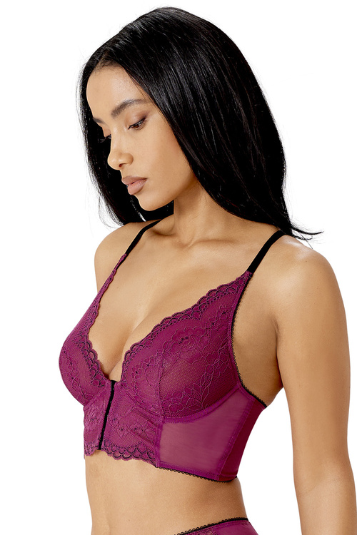 Biustonosz braletka Gossard 7718 purple potion