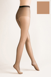 Gabriella Qualita code 107 - Zwiększona trwałość, NIELECĄCE OCZKA Wyrób pończoszniczy rajstopy, beige