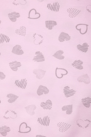 Piżama Vivisence 2023 jasny różowy