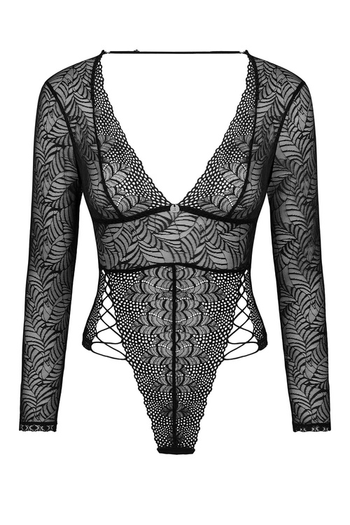 Body sexy Obsessive Merlys teddy czarny