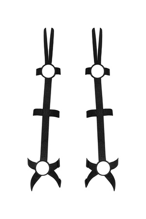 Nocna uprząż Obsessive Armares harness czarny