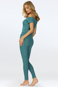 Dkaren Bayo-Kpl fuksja XS Komplet legginsy + bluzka nefti