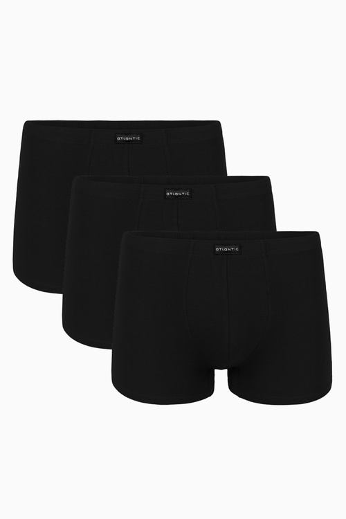 Atlantic 3BMH-007 bokserki 3-pack dopasowany krój biały