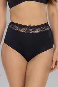 Wysokie figi Mitex Eva 3-pak czarny