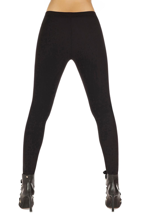 Bas Bleu Octavia Legginsy klasyczne, black