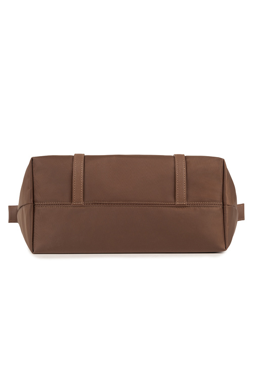 Vivisence T0023 torebka na ramię z zamkiem błyskawicznym brown