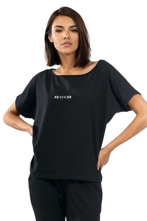 Koszulka bez rękawów Reviver F5530 czarny 