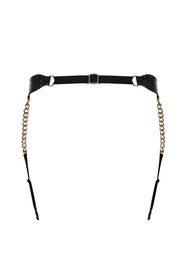 Obsessive A767 garter belt Pas do pończoch niski, czarny