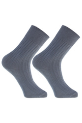 Moraj SMCL240-002 Medical skarpety za kostkę, bawełniane grey