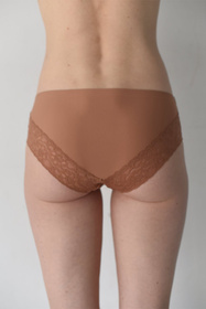 Julimex Cheekie panty Majtki figi, carmel