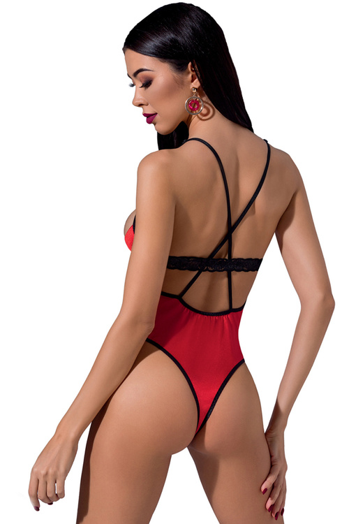 Body sexy Passion Femmina body red