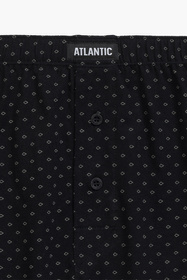 Bokserki Atlantic 2MBX-059 2-pak czarny/szmaragdowy