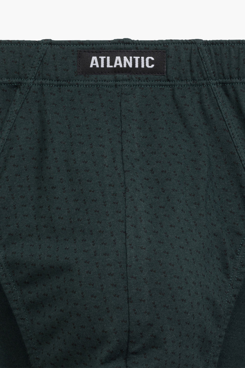 Slipy Atlantic 3MP-179 3-pak szmaragdowy/czarny/szary