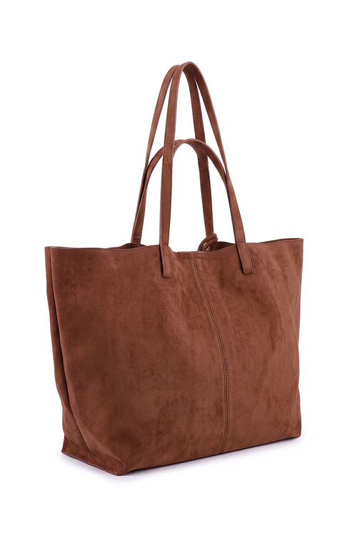 Vivisence T0034 torebka na ramię shopper z magnesem brązowy