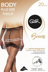 Rajstopy Gatta Body Plus Size 02 nero