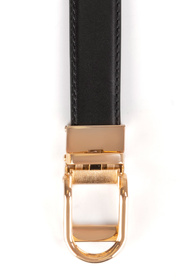 Pasek skórzany Vivisence P0005 black