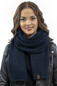 Vivisence 7041S Szalik lub apaszka szalik, granatowy
