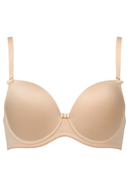 Biustonosz push-up Vivisence 1068 beżowy
