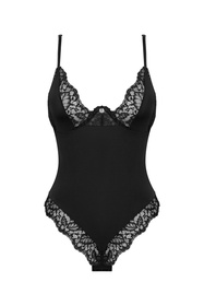 Body sexy Obsessive Bellastia teddy czarny