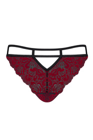 Obsessive Sugestina panties Majtki figi, bordowy