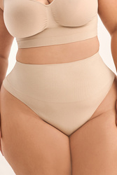 Gabriella Hi-Leg Shapewear wysokie figi modelujące natural