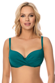 Vivisence 3209 Kostium kąpielowy biustonosz usztywniany, zielony