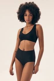 Wysokie figi Henderson Bump 2 2-pack 42854 K002 mokka/czarny