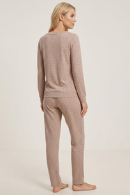 Vivisence 2023 Nocna piżama, beżowy