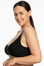Biustonosz braletka Julimex Jelly Bra Comfort czarny