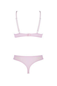 Nocna komplet biustonosz + stringi Avanua Pamela set pink 