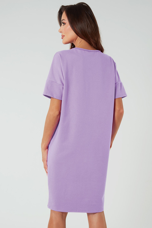 Sukienka Italian Fashion Stella kr.r. lila