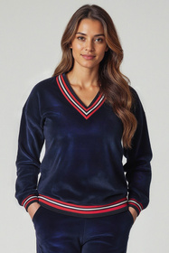 Bluza nierozpinana Vivisence 9001 granatowy