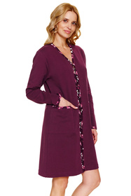 Szlafrok Doctor Nap SMZ.7319 burgundy