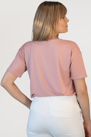 Koszulka klasyczna Babell Patty różowy