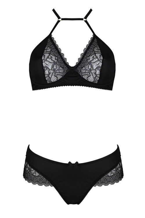 Komplet biustonosz + stringi Casmir Kitasana bikini black 