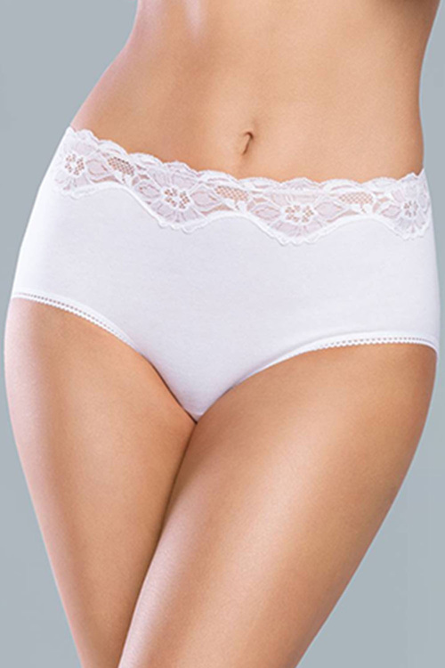 Wysokie figi Italian Fashion Cleo maxi biały