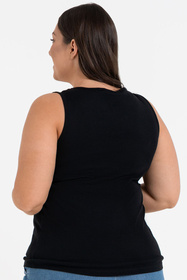 Moraj BD1000 300 MAXI koszulka na ramiączkach bawełniana black