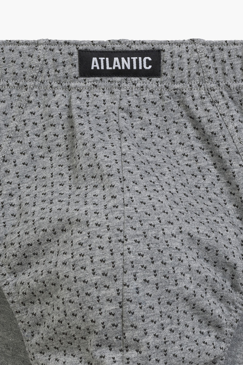 Slipy Atlantic 3MP-179 3-pak szmaragdowy/czarny/szary