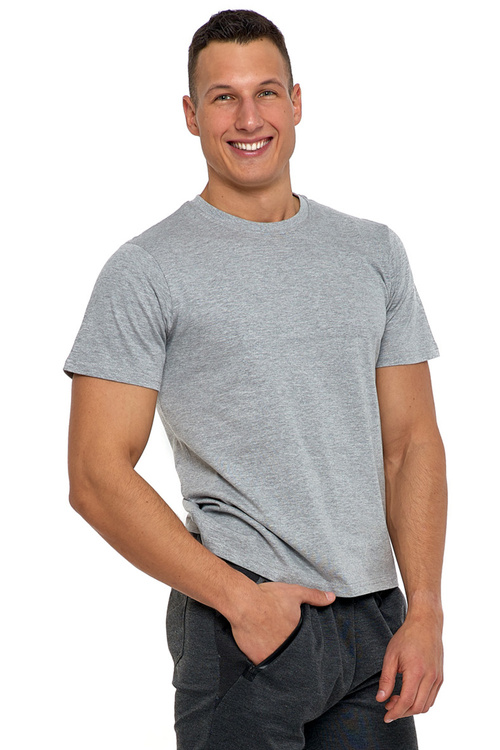 Koszulka t-shirt Moraj OTS950-001 light grey melange
