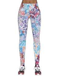 Bas Bleu Caty 90 Legginsy fitness, multicolor