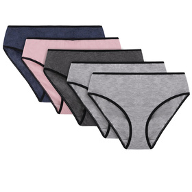 Figi Vivisence 4016 5-pack gumka czarna: szary/szary/grafit/róż/granat