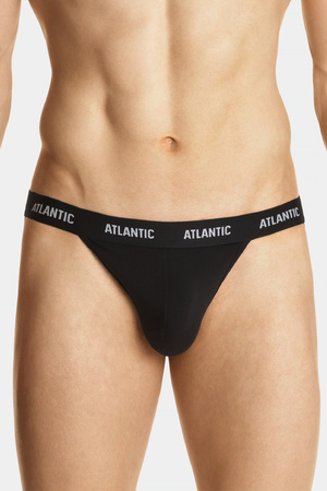 Majtki slipy Atlantic MP-1571 Jock strap czarny