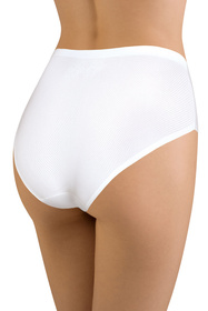 Vivisence 4013 3-pack Majtki wysokie figi, biały
