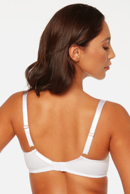 Biustonosz miękki Bella Misteria 18-32 Subtelna Pokusa biały