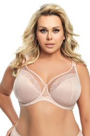 Biustonosz miękki Gorsenia K441 Luisse beżowy 