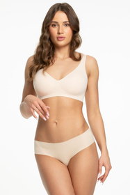 Biustonosz braletka Julimex Jelly Bra Basic beżowy