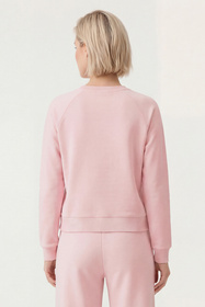 Vivisence 9004 bluza nierozpinana z okrągłym dekoltem różowy
