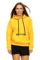 Bluza nierozpinana Reviver F5600 żółty